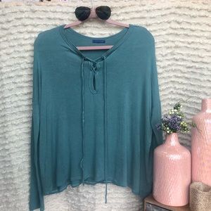 Green Top with Tassels, Small